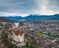 Thun castle in the city of Thun, Switzerland Royalty Free Stock Photo