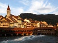 Thun city, Switzerland Royalty Free Stock Photo