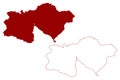 Thun District (Switzerland, Swiss Confederation, Canton of Bern or Berne)