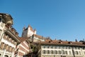 Historic old town in the city of Thun in Switzerland Royalty Free Stock Photo