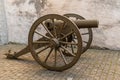 Old cannon at the Thun castle in Switzerland Royalty Free Stock Photo