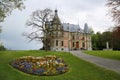 Schadau Castle on the south side of the Aar near Lake Thun in the city of Thun, Canton Bern, Switzerland Royalty Free Stock Photo