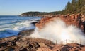 Thunder hole Royalty Free Stock Photo