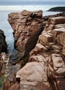 Thunder Hole Royalty Free Stock Photo