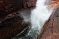 Thunder Hole Acadia National Park Royalty Free Stock Photo