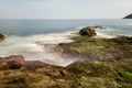 Thunder Hole - Acadia National Park Royalty Free Stock Photo