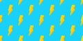 Thunder Seamless pattern vector butter cheese isolated blue wallpaper background