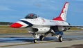 Thunderbird F-16 Fighting Falcon/Viper Royalty Free Stock Photo