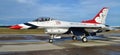 Thunderbird F-16 Fighting Falcon/Viper Royalty Free Stock Photo