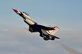 Thunderbird F-16 Fighting Falcon/Viper Royalty Free Stock Photo