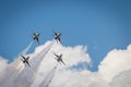 US Air Force Thunderbirds Jets Royalty Free Stock Photo