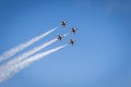 US Air Force Thunderbirds Jets Royalty Free Stock Photo