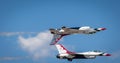 United States Air Force Thunderbirds Jets Royalty Free Stock Photo