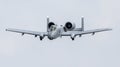 A-10 Thunderbolt II Performing at the Cleveland Airshow Royalty Free Stock Photo