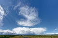 Thundercloud on river