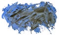 Thundercloud spotted oil texture paint brush stroke