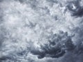 Thunderclouds, rain clouds Royalty Free Stock Photo