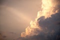 Thunderhead Sky Storm Clouds Royalty Free Stock Photo