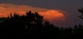 Thunderhead at Sunset