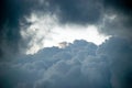 Thunderstorm clouds. Royalty Free Stock Photo