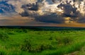 The approaching thunderstorm in Samara Luka!