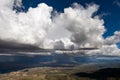 Thunderstorm cumulonimbus clouds over the Verde Valley