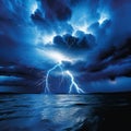 Thunderstorm at Dusk - Hyper-Realistic Artwork