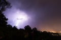 Thunderstorm - Lightning striking the ground in and around Lismore
