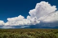 Thunderstorms over the Sangre de Cristo mountains near Taos, New Mexico