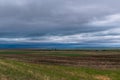 Thunderstorms Storms Over Alberta Prairie, Canada Royalty Free Stock Photo