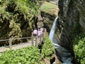 Thur Waterfalls or ThurwasserfÃÂ¤lle oder ThurfÃÂ¤lle Thurfaelle or Thurfalle on the Thur River and in the Obertoggenburg region