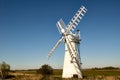 Thurne Pump drainage mill on the Norfolk Broads Royalty Free Stock Photo