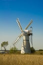 Thurne Pump drainage mill Royalty Free Stock Photo