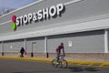 Workers Striking Outside of Stop & Shop in New Britain, Connecticut Royalty Free Stock Photo