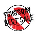 Thursday Best Sale rubber stamp