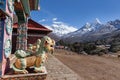 Thyangboche Monastry Royalty Free Stock Photo