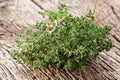 Thyme herb.