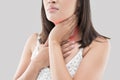 Thyroid gland Royalty Free Stock Photo