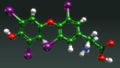 Thyroxine structure