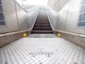 Thyssen escalator Royalty Free Stock Photo