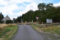 ThÃÂ¼r, Germany - 09 08 2022: Village ThÃÂ¼r, Bahnhofstrasse