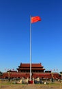 Tian'anmen Square in Beijing Royalty Free Stock Photo