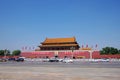 Tian An Men Gate in Beijing China Royalty Free Stock Photo