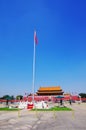 Tian An Men Gate in Beijing China Royalty Free Stock Photo