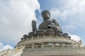 Tian Tan Buddha statue in Hong Kong, China