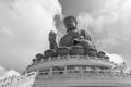 Tian Tan Buddha, aka the Big Buddha, is a large bronze statue of Sakyamuni Buddha and located at Ngong Ping, Lantau Island in Hong