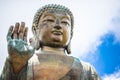 Tian Tan Buddha, Big Budda, The enormous Tian Tan Buddha at Po Lin Monastery in Hong Kong.