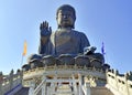 Tian Tan Buddha or Giant Buddha at Ngong Ping, Lantau Island, Hong Kong China