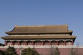 The Tiananmen or Gate of Heavenly Peace, is a famous monument in Beijing, the capital of China Royalty Free Stock Photo