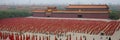 Tiananmen Square in Beijing, China, home to historical monuments and national symbols.